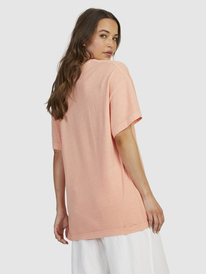 roxy, Sweet Sunshine Oversized T-Shirt, PAPAYA PUNCH (mfq0) Sweet Sunshine - Oversized T-Shirt for Women URJZT03708