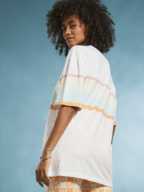 roxy, Womens Starry Night Sky Oversized T-Shirt, BRIGHT WHITE (wbb0) Starry Night Sky - Oversized T-Shirt for Women URJZT03718