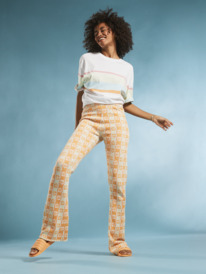4 Womens Starry Night Sky Oversized T-Shirt White URJZT03718 Roxy