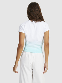 Hibiscus Dip - Cropped T-Shirt for Women  URJZT03753