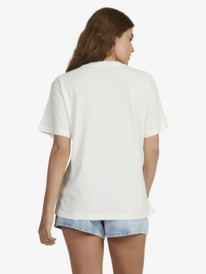 2 Womens Westcoast Destination Oversized T-Shirt White URJZT03808 Roxy