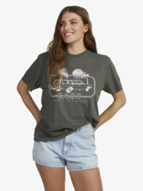 0 Womens To The Sun T-Shirt Black URJZT03816 Roxy