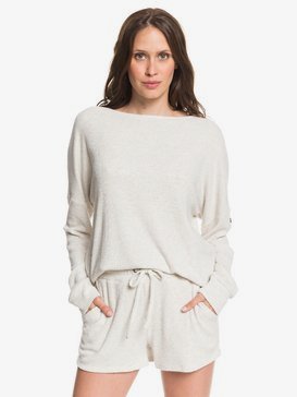 Holiday Everyday Cozy Long Sleeve Rib Knit Top