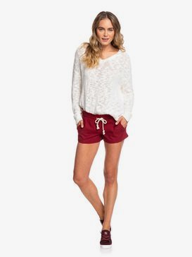 Oceanside - Linen Beach Shorts for Women  ARJNS03007