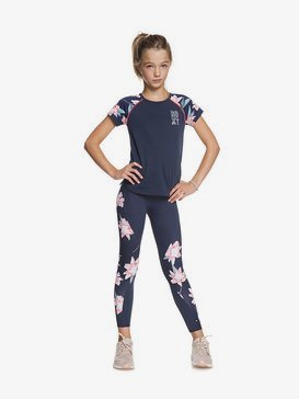 ROXY Shore - UPF 50 Surf Leggings for Girls 4-16  ERGNP03055