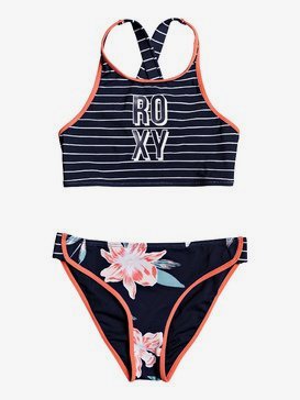 ROXY Shore - Crop Top Bikini Set for Girls 8-16  ERGX203241