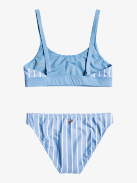 Girls Roxy Kids Check Me Out Bikini Set (Big Kid Tween Swimsuit