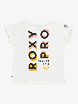 ROXY Pro France 2019 - Boyfriend T-Shirt for Girls  ERGZT03630