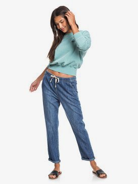 Slow Swell - Elasticated Relaxed Fit Jeans  ERJDP03229