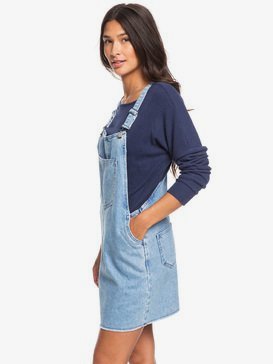 Early Evening - Denim Dungaree Dress  ERJDS03225