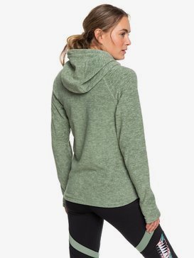 Electric Feeling - Hooded Zip-Up Fleece for Women  ERJFT04057