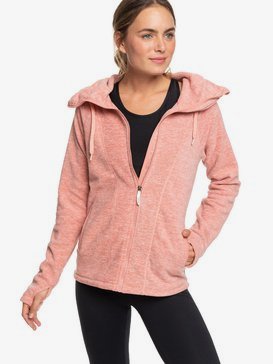 Electric Feeling - Hooded Zip-Up Fleece for Women  ERJFT04057