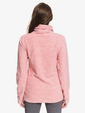 Snow Flakes Vibes - Funnel Neck Fleece for Women  ERJFT04058