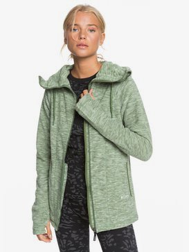 Electric Feeling - Zip-Up Polar Fleece Hoodie for Women  ERJFT04259