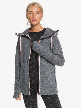 Electric Feeling - Zip-Up Polar Fleece Hoodie for Women  ERJFT04259