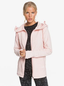 Electric Feeling - Zip-Up Polar Fleece Hoodie for Women  ERJFT04259