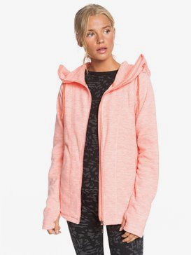 Electric Feeling - Zip-Up Polar Fleece Hoodie for Women  ERJFT04259