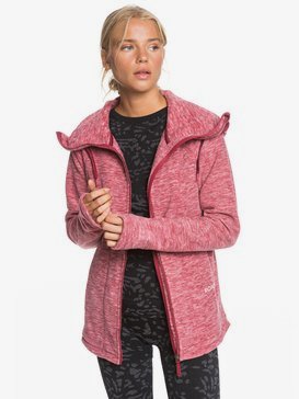 Electric Feeling - Zip-Up Polar Fleece Hoodie for Women  ERJFT04259