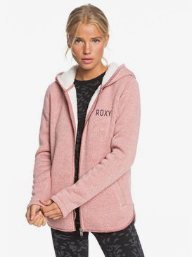 Slopes Fever - Zip-Up Polar Fleece Hoodie for Women  ERJFT04272