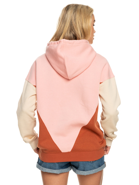 Saloogoe Felpa Con Cappuccio Zip Donna - Colorblock Nero - Taglie Forti Fino A 3XL - Tunica Lunga - 2