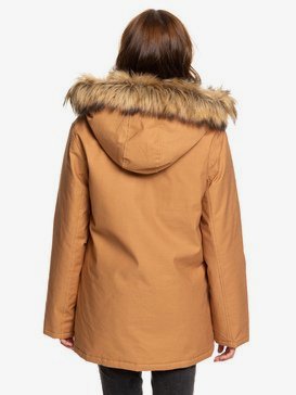 Travelling West - Hooded Parka Jacket for Women  ERJJK03308