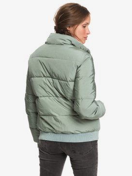 Start Believing - Short Puffer Jacket for Women  ERJJK03309