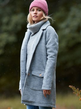 Destiny Rules - Wool Blend Coat for Women  ERJJK03322