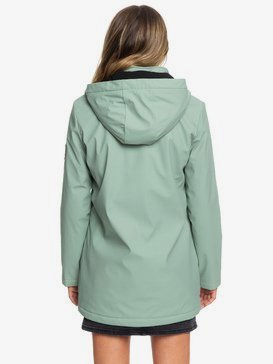 Downtown Calling - Waterproof Hooded Raincoat for Women  ERJJK03328