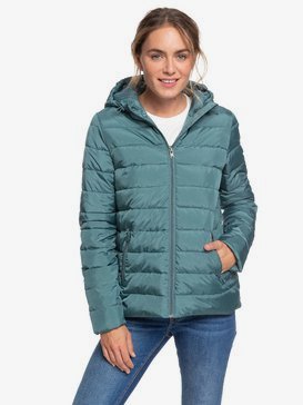 Rock Peak - Water-Repellent Hooded Puffer Jacket for Women  ERJJK03361