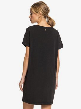 Night Shimmers - Short Sleeve V-Neck T-Shirt Dress  ERJKD03296