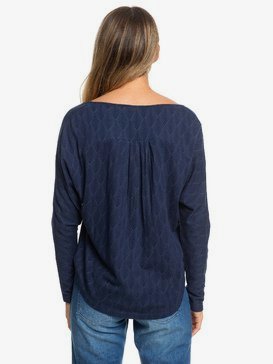 Free Fallin - Long Sleeve Buttoned Top for Women  ERJKT03559