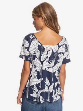 Beach Summer Party - Short Sleeve V-Neck Top  ERJKT03662