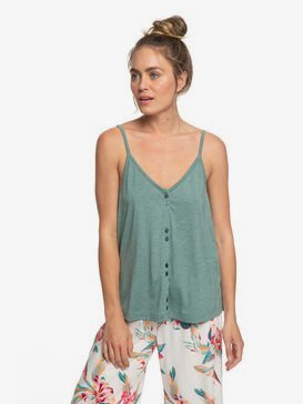 Part Of The Process - Strappy Buttoned Top  ERJKT03674