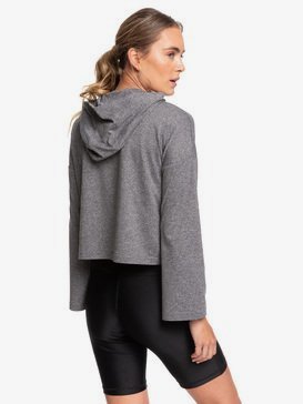 Behind The Sun - Long Sleeve Hooded Cropped Sports Top for Women  ERJKT03680