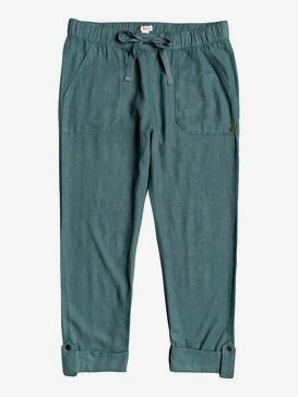 On The Seashore - Elasticated Linen Trousers  ERJNP03294
