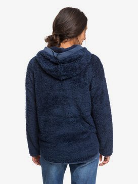 Sky Of Stars - Faux Fur Hoodie for Women  ERJPF03043