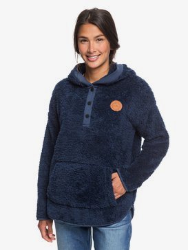 Sky Of Stars - Faux Fur Hoodie for Women  ERJPF03043