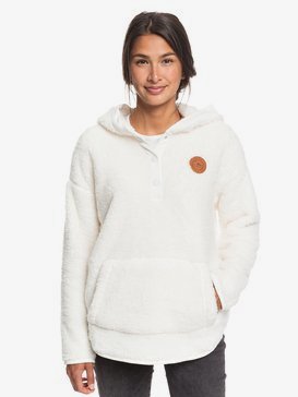 Sky Of Stars - Faux Fur Hoodie for Women  ERJPF03043