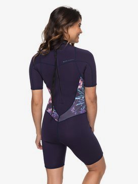 2/2mm Syncro - Short Sleeve Back Zip FLT Springsuit for Women  ERJW503007