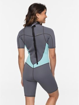 2/2mm Syncro - Short Sleeve Back Zip FLT Springsuit for Women  ERJW503007