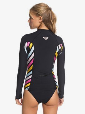 1mm POP Surf - Long Sleeve Front Zip Wetsuit Top for Women  ERJW803018