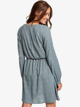 Heatin Up - Long Sleeve V-Neck Dress for Women  ERJWD03357