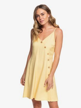 Sun May Shine - Strappy Buttoned Dress  ERJWD03422