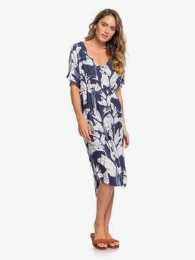 Flamingo Shades - Short Sleeve Midi Dress for Women  ERJWD03428