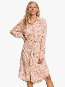 Under Rapture - Long Sleeve Shirt Dress  ERJWD03481