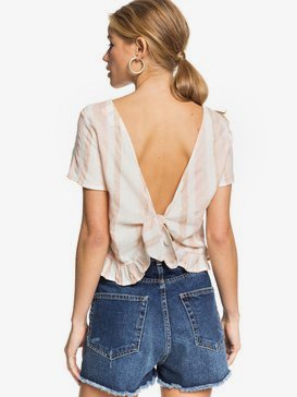 HUSH Zeena Printed Maxi Skirt In Diagonal Tie Dye Dark Brown - Foto 7