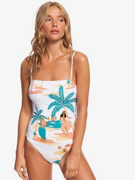 Printed Beach Classics - One-Piece Swimsuit for Women  ERJX103225