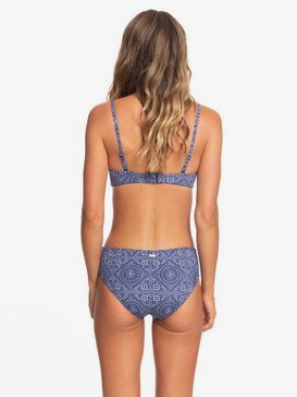 To The Beach - Moulded Underwire Bandeau Bikini Set for Women  ERJX203344