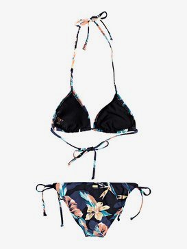 Printed Beach Classics - Tiki Tri Bikini Set  ERJX203383