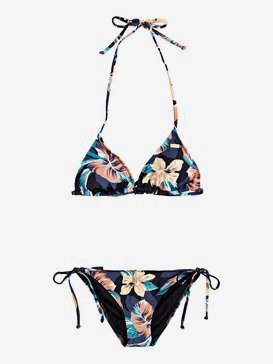Printed Beach Classics - Tiki Tri Bikini Set  ERJX203383